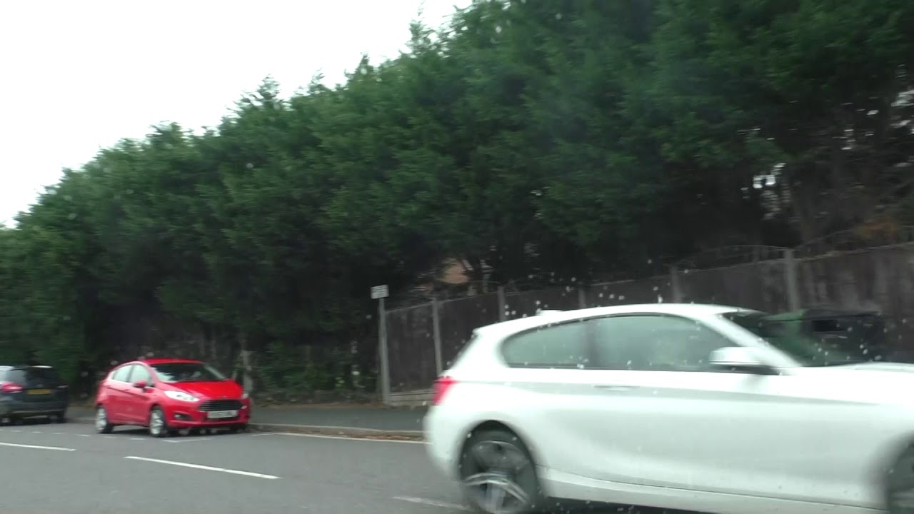 Driving On Henwick Road B4206, Oldbury Road & Tudor Way, Worcester, England 30th October 2020
