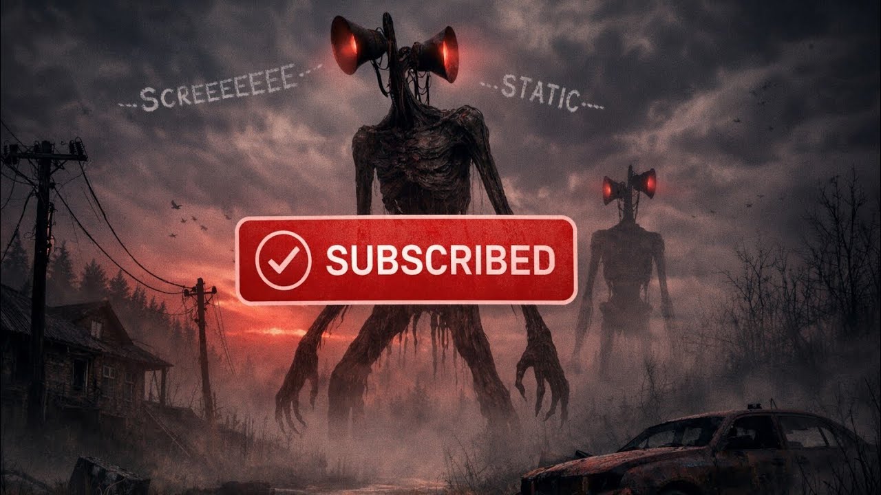 SIREN HEAD Appeared at Midnight | True Horror Encounter 😱