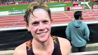 Parker Wolfe Can't Be Too Mad With 2nd Place, Top American In 5000m At Lausanne Diamond League