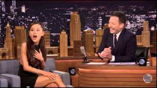 Ariana Grande Does a Spot-On Celine Dion Impression