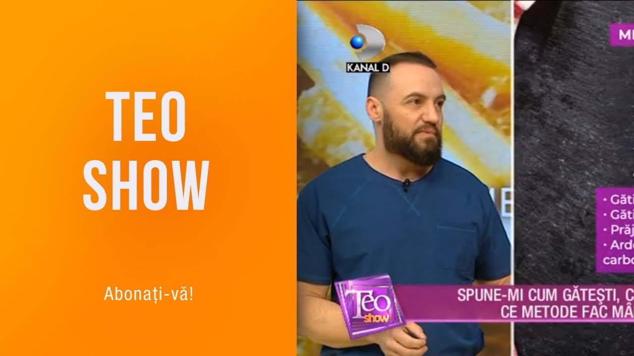 Teo Show - Vrem sa mancam sanatos, dar continuam cu alimente toxice! La ce ar trebui sa renuntam?