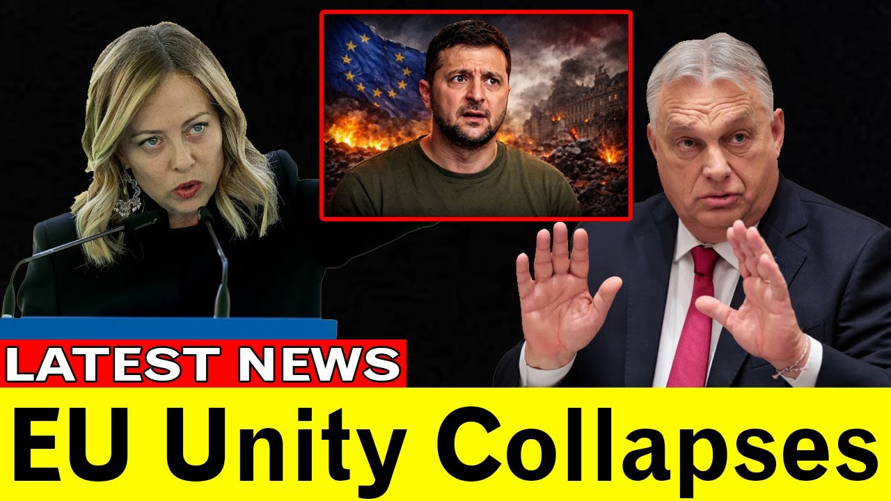 Zelensky Blindsided as Orbán–Meloni Alliance Shatters EU Unity