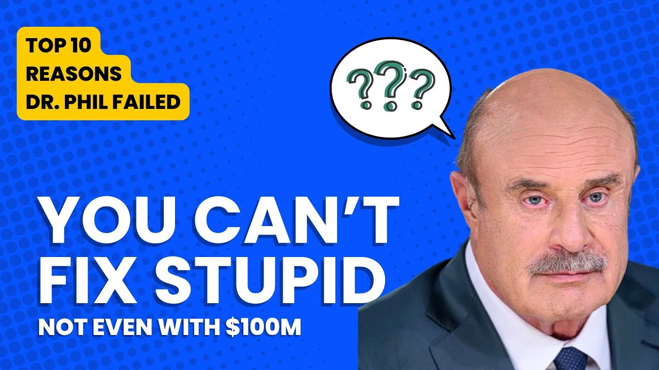 10 SHOCKING Reasons Dr. Phil's TV Empire Crashed: Inside His Biggest Mistakes & Epic Downfall!