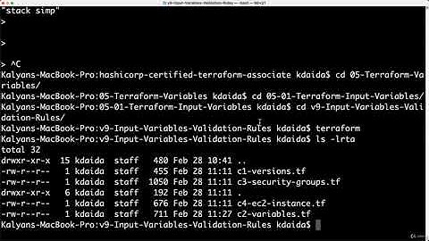 54. Terraform Input Variables   Custom Validation Rules