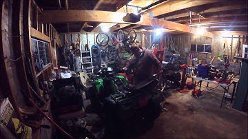 International Cub Cadet 782 Plowing Snow