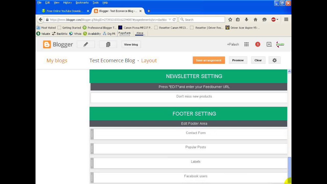 How to Create a website using Blogger in 5 Minute - YouTube
