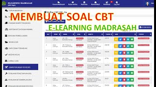 Tutorial Membuat Soal CBT di E Learning Madrasah