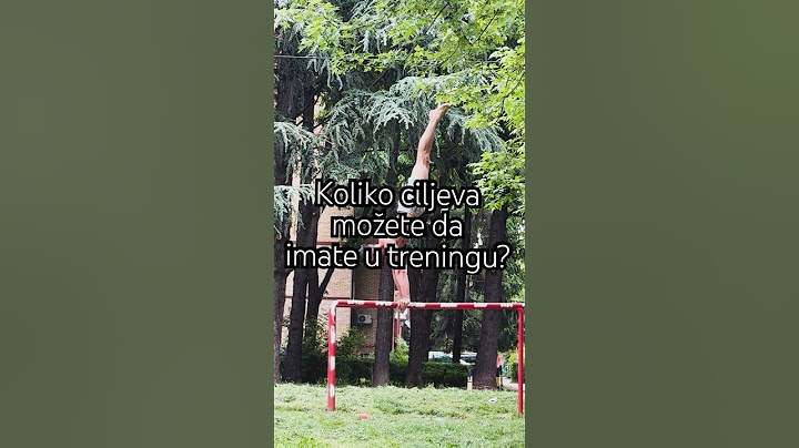 KOLIKO CILJEVA MOŽETE DA IMATE U TRENINGU? #workout #goals #calisthenics
