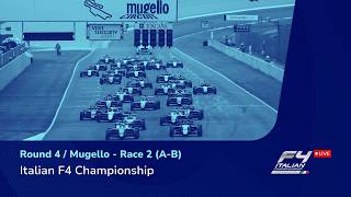 Italian F4 Championship  - Mugello round 4 - Race 2 (groups A-B)