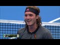 Andreas Seppi v Stefanos Tsitsipas match highlights (QF)