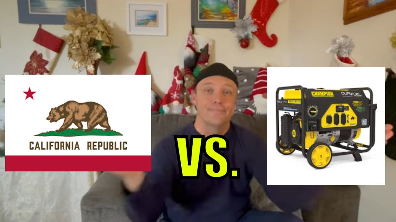 CALIFORNIA BANNED GENERATORS? Here is what you need to KNOW YouTube