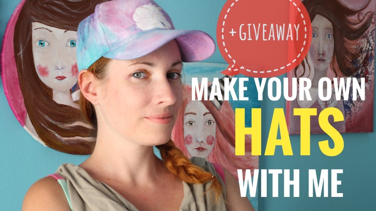 Πώς να φτιάξετε τα δικά σας Χειροποίητα Καπέλα +GIVEAWAY (closed) - Unicorn  Hat - Nebula Hat - YouTube