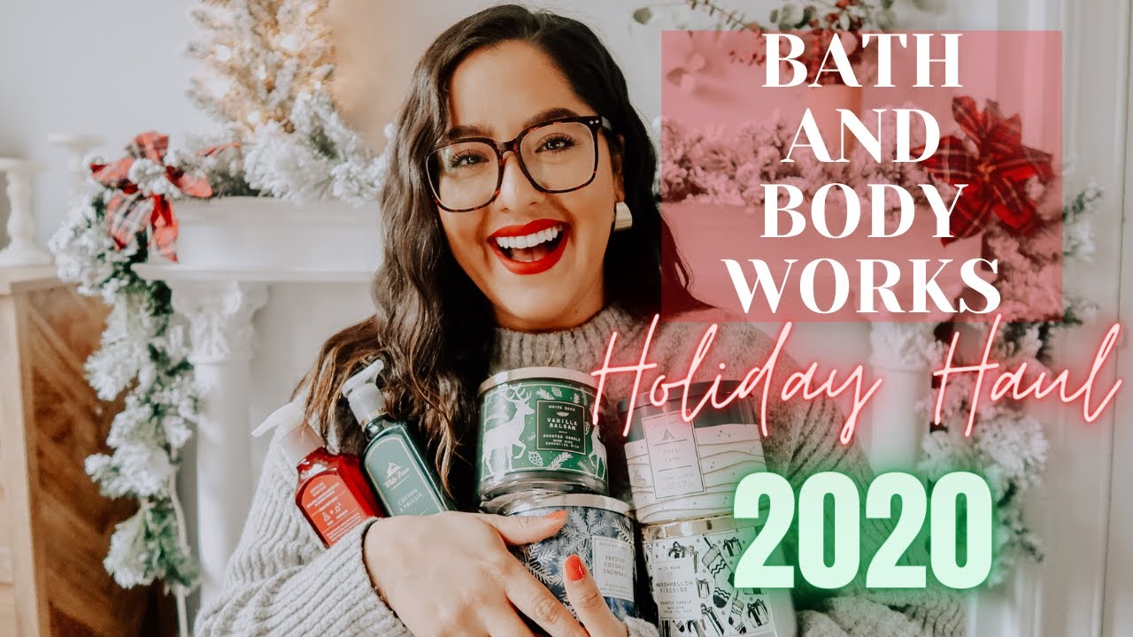 BATH AND BODY WORKS CHRISTMAS 2020 HAUL | BRAND NEW SCENTS!