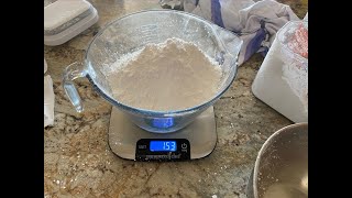 Digital Scale- Using Tare Function To Measure Powdered Sugar- Pampered Chef Products I Own