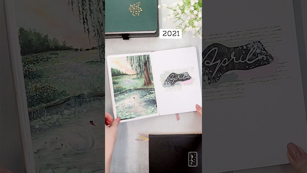 5 Years Of Bullet Journaling || April Evolution