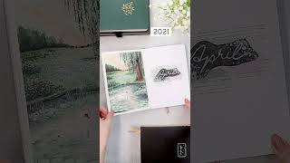 5 Years Of Bullet Journaling April Evolution