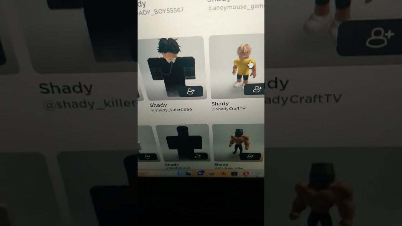 I found Cash And Shady In Roblox Friends