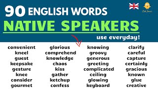 Speak English Fluently - 90 Useful English Words & Phrases Native Speakers use in Daily Life!