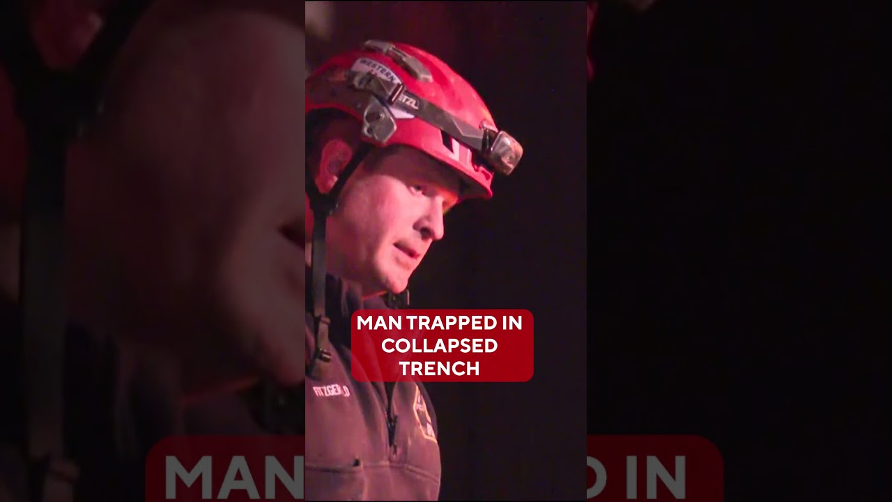 Contract worker trapped in trench in Wyandotte, Mich.