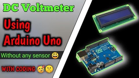 how to make DC Voltmeter using Arduino| Arduino project | Science project | Arduino voltage meter