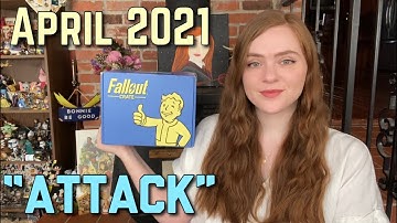 Fallout Loot Crate Unboxing April 2021 | Attack