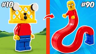 I Built the Weirdest Versions of Jake in LEGO Adventure Time | FUNZ Bricks