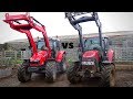 Massey Ferguson 5713S V.S Case Farmall 115u... Genuine Farmers Review!