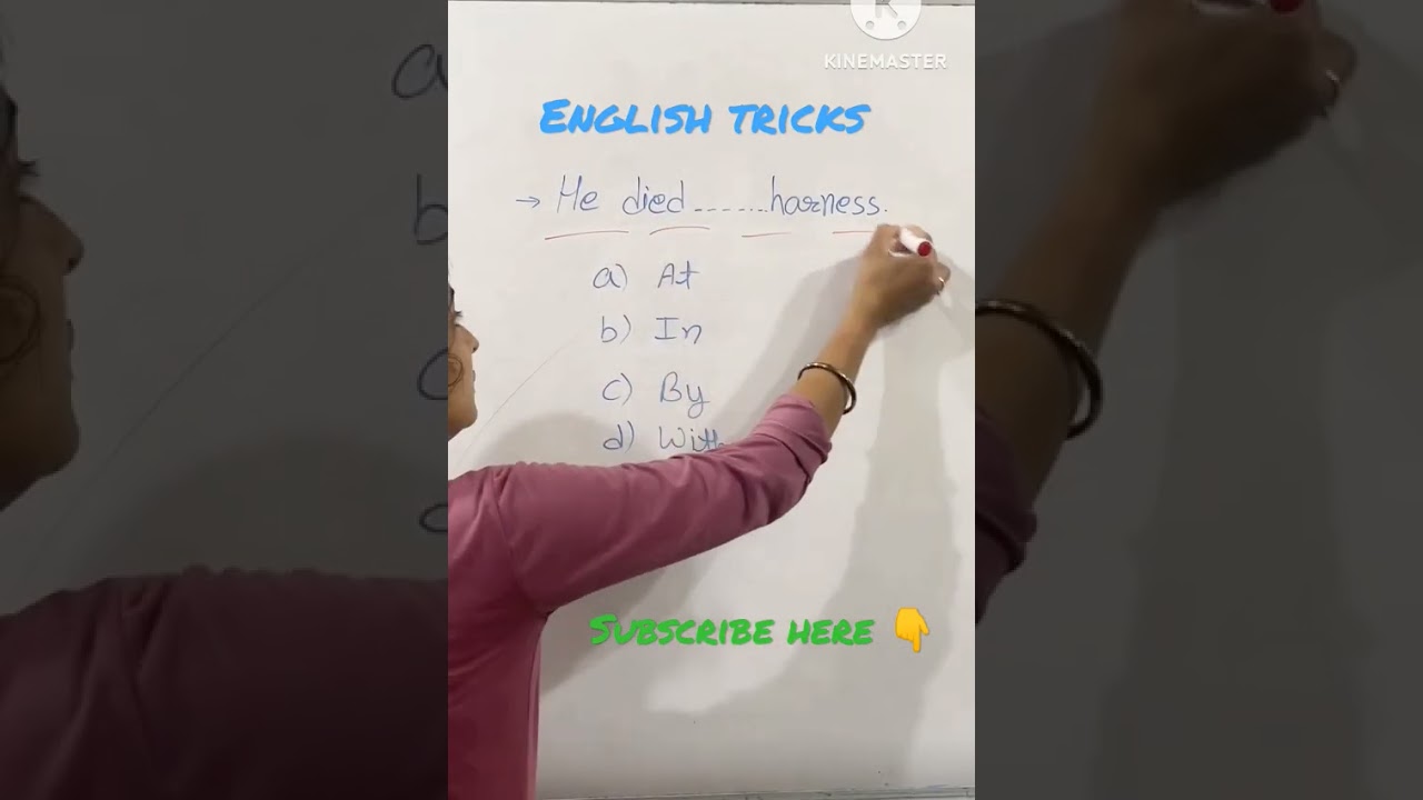 "English tricks" 🤞🤞