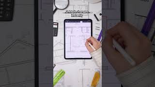 Measure and mark up floor plans on the go with PDF Expert #pdfexpert  #ipadapps #constructiontips