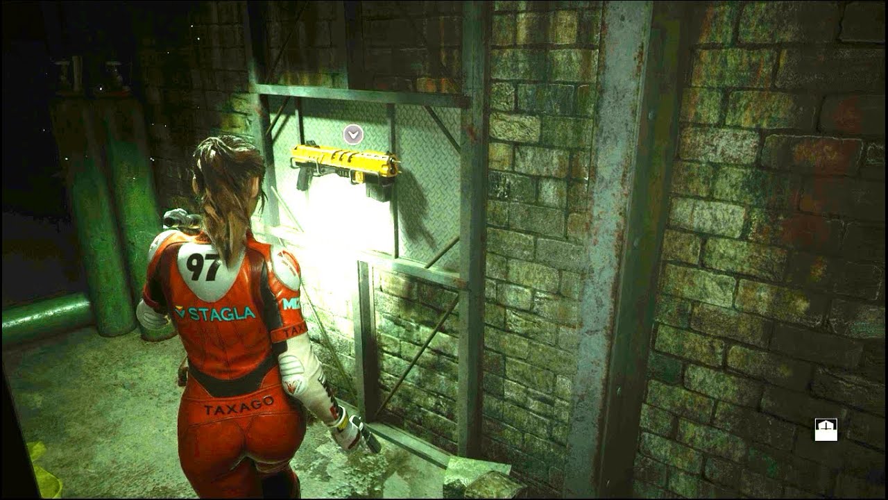 Resident Evil 2 Remake - Клэр Б - Головоломка шахматной канализации - Искровой выстрел