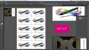 Business Card Step & Repeat