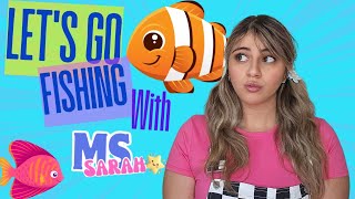 Fishing Game for Babies | Learn Colors, Counting & Big vs Small |With  Ms. Sarah