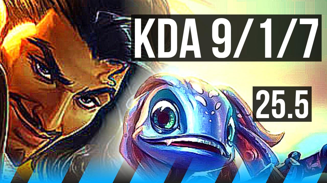 AKSHAN vs FIZZ (MID) | 9/1/7 | KR Diamond | 25.5