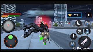 Flying Bat Robot Car Transform//Desert Safari Studio Super Hero Game full HD Let's play screenshot 3