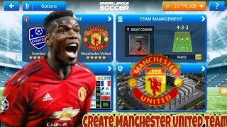 How To Create Manchester United 2018-19 Team in Dream League Soccer 2019 How To Create Manchester United 2018-19 Team in Dream League Soccer 2019