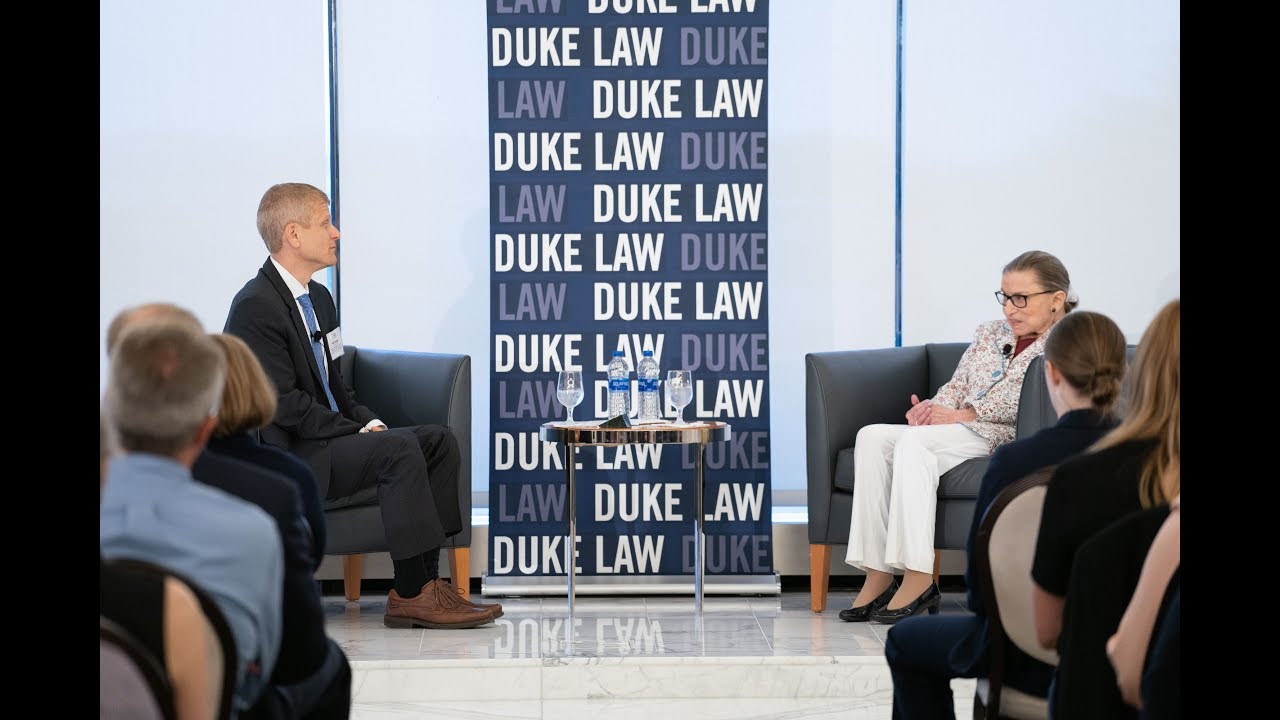 Justice Ruth Bader Ginsburg discusses the 2017-18 Supreme Court term