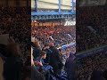 Aston Villa fans chanting after scoring against Chelsea FC at Stamford Bridge #football #shorts