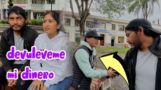 Roban a Marcos Otavalo en la calle (broma)