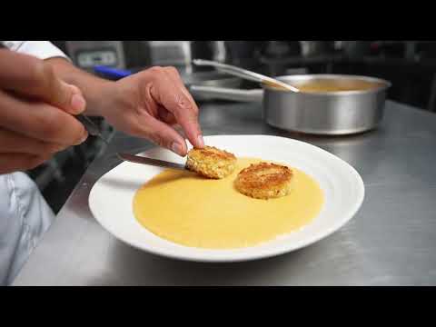 Mac and Cheese Bites made with Campbell’s® Culinary Reserve Lobster Bisque With Sherry