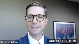 Michigan Judicial Council Public Meeting - September 2025