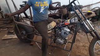 Custom made Limo bike test 1