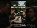 Detained Delivery Driver  Officer Promises Food Handoff