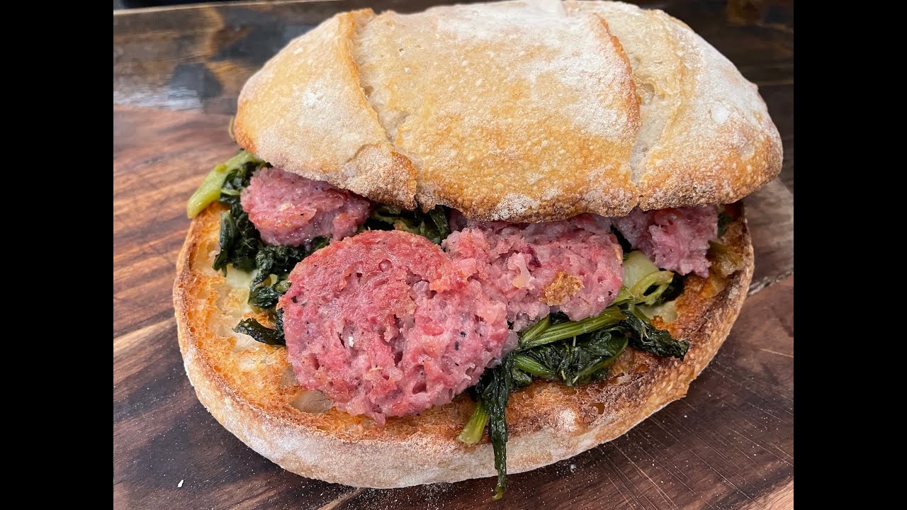 In Paninoteca col Banana - Terzo panino del mese Dicembre 2022 - Broccoletti e Cotechino