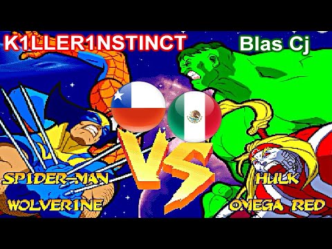 Marvel Super Heroes Vs. Street Fighter - K1LLERINST1NCT vs Blas Cj