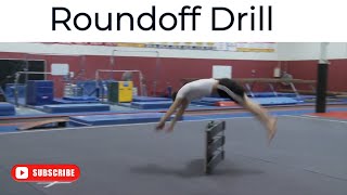 Roundoff Drill - Olympic Gold Medalist Paul Hamm