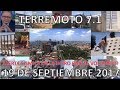 Momentos exactos del Terremoto de 7.1 en Mexico/BAJE EL VOLUMEN ANTES DE REPRODUCIR - ALERTA SISMICA