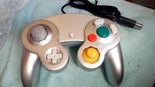 Unboxing my Nintendo GameCube controller today part 2 showing off showing you guys my controller 🎮