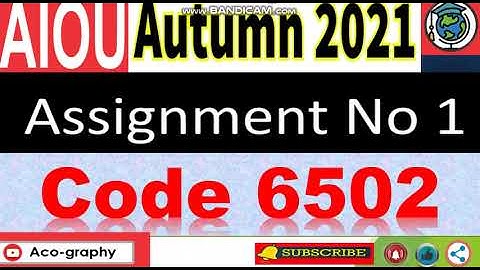 ⏩ AIOU Code 6502 Solved Assignment No.1 Autumn 2021 || Level: M.ED/MA Education