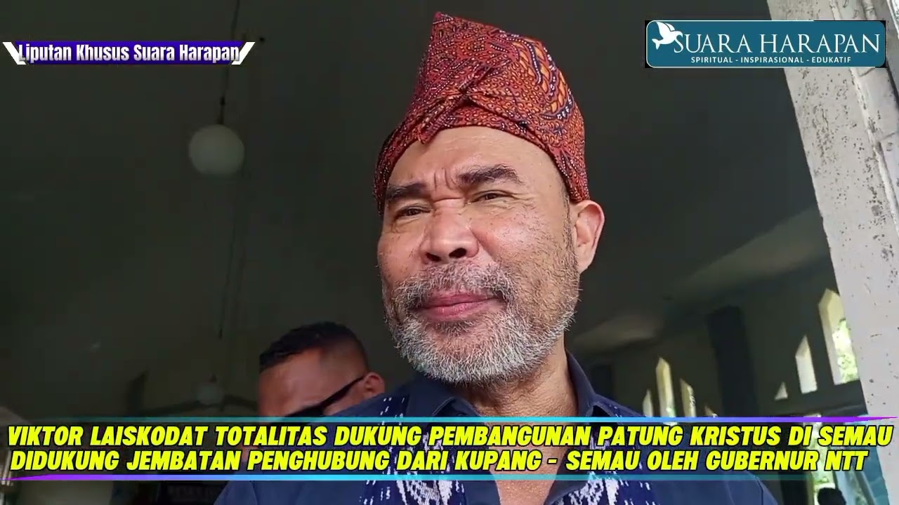 VBL Dukung Pembangunan Patung Kristus, Didukung Jembatan Penghubung Kupang - Semau oleh Gubernur NTT