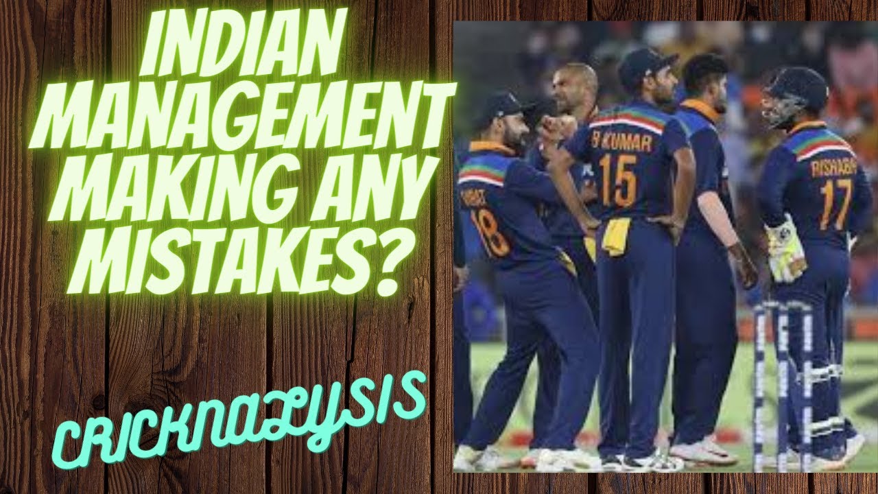 Is the Indian management making any mistakes? | A crisis for Team India? | Cricknalysis | Video 114|